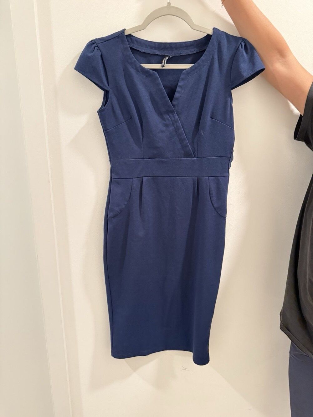 Musol Blue Size Small MIDI Dress